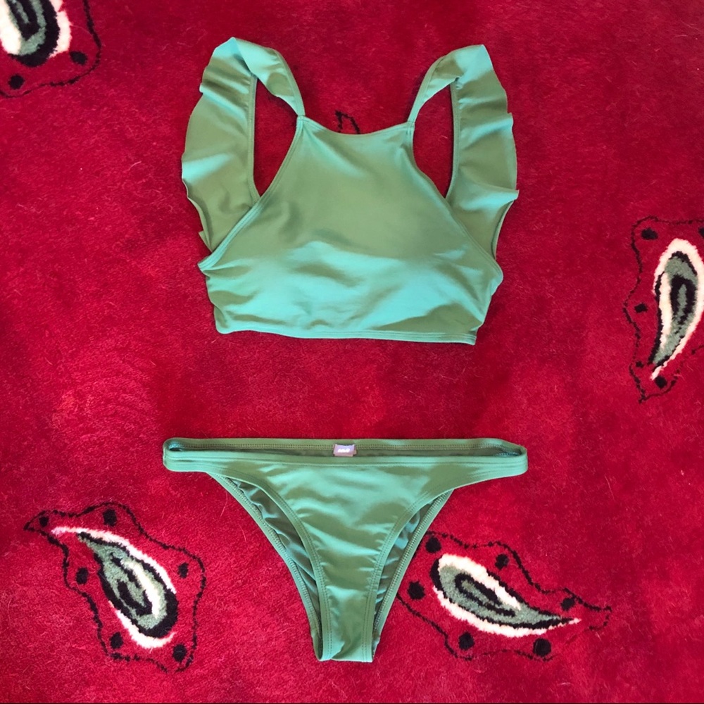 Aerie Ruffle Bikini Set